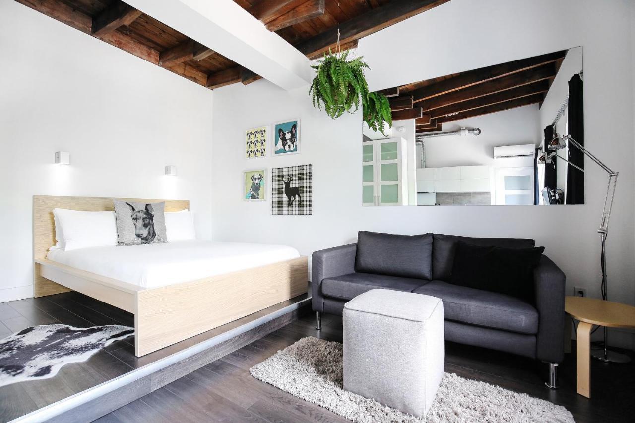 Leqube Apartments Montreal Room photo